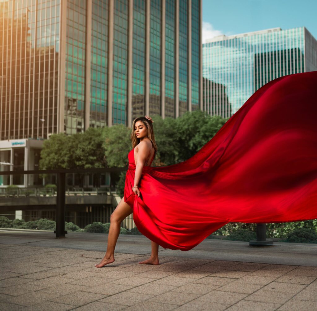 Ruby Attire – Exalta Flying Dress